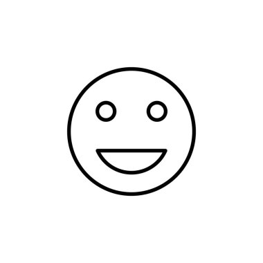 smile icon for web and mobile app. smile emoticon icon. feedback sign and symbol
