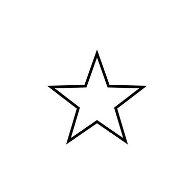 Star Icon for web and mobile app. rating sign and symbol. favourite star icon