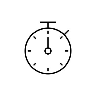 stopwatch icon for web and mobile app. Timer sign and symbol. Countdown icon. Period of time