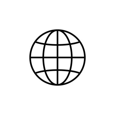 Web icon for web and mobile app. go to web sign and symbol. web click icon. Global search icon