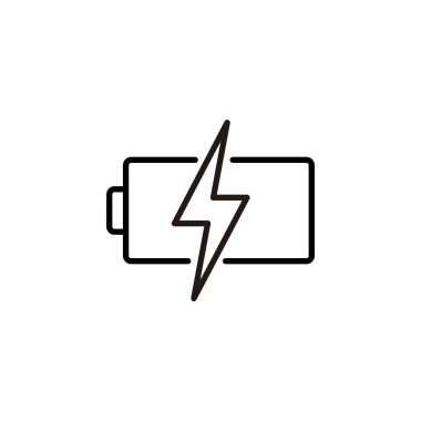 Battery icon vector for web and mobile app. battery charging sign and symbol. battery charge level