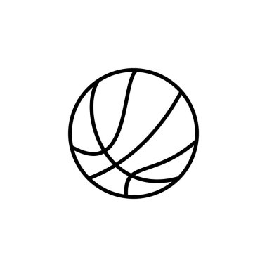 Basketball icon vector for web and mobile app. Basketball ball sign and symbol
