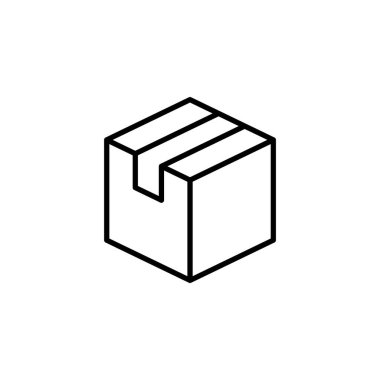 Box icon vector for web and mobile app. box sign and symbol, parcel, package