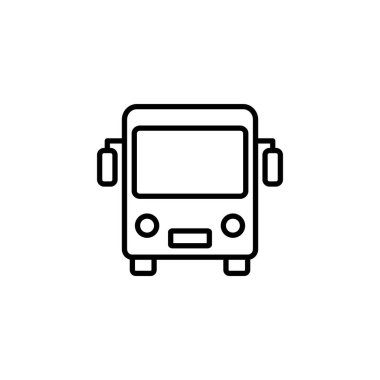 Bus icon vector for web and mobile app. bus sign and symbol. transport symbol