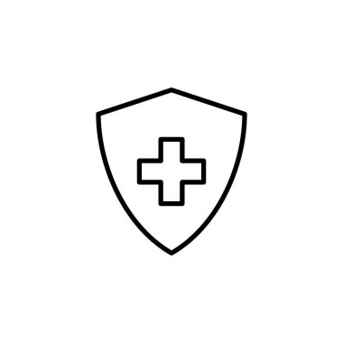 Health insurance icon vector for web and mobile app. Insurance document sign and symbol