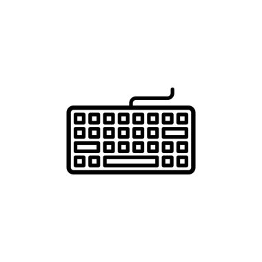 Keyboard icon for web and mobile app. keyboard sign and symbol