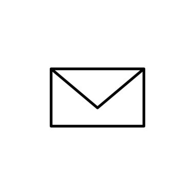 Mail icon for web and mobile app. email sign and symbol. E-mail icon. Envelope icon
