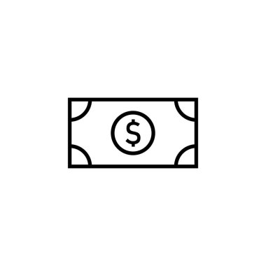 Money icon for web and mobile app. Money sign and symbol
