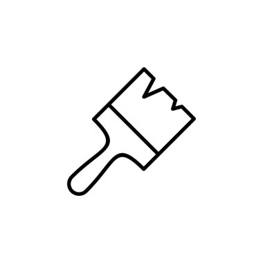 Paint icon for web and mobile app. paint brush sign and symbol. paint roller icon vector
