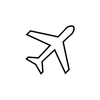 Plane icon for web and mobile app. Airplane sign and symbol. Flight transport symbol. Travel sign. aeroplane