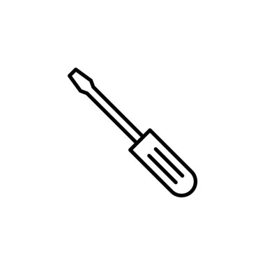 Screwdriver icon for web and mobile app. tools sign and symbol