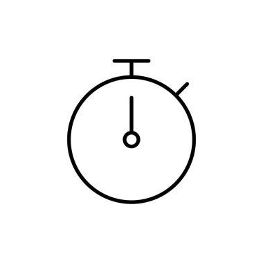 stopwatch icon for web and mobile app. Timer sign and symbol. Countdown icon. Period of time