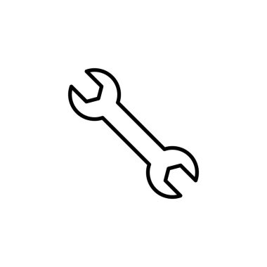 Wrench icon for web and mobile app. repair icon. tools sign and symbol