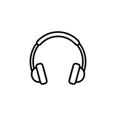 Headphone icon vector for web and mobile app. Headvector sign and symbol