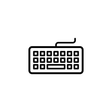 Keyboard icon for web and mobile app. keyboard sign and symbol