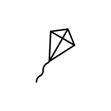 Kite icon for web and mobile app. kite sign and symbol