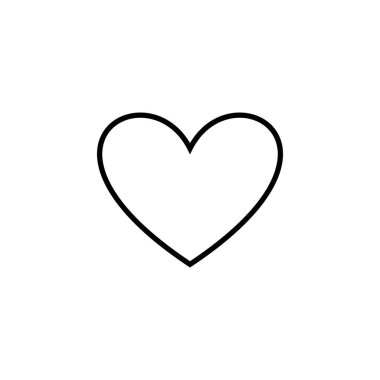 Love icon for web and mobile app. Heart sign and symbol. Like icon vector.