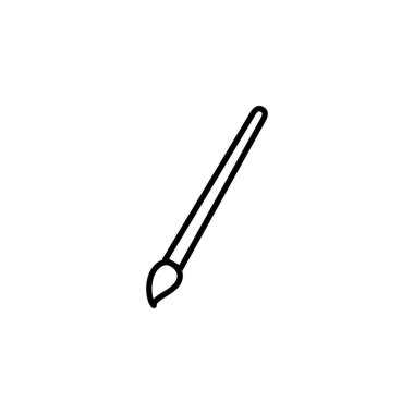 Paint icon for web and mobile app. paint brush sign and symbol. paint roller icon vector