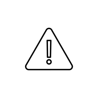 Exclamation danger sign for web and mobile app. attention sign and symbol. Hazard warning attention sign