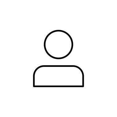 User Icon for web and mobile app. person sign and symbol. people icon. 