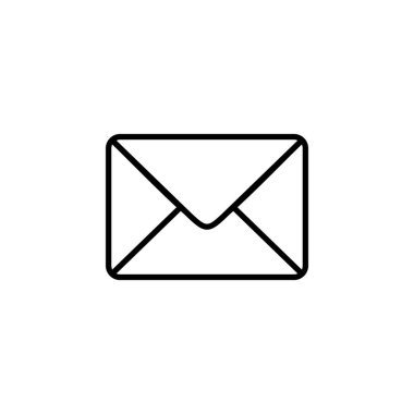 Mail icon for web and mobile app. email sign and symbol. E-mail icon. Envelope icon