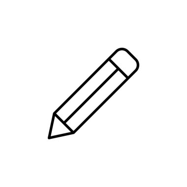 Pencil icon for web and mobile app. pen sign and symbol. edit icon vector