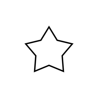 Star Icon for web and mobile app. rating sign and symbol. favourite star icon