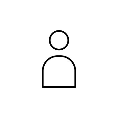 User Icon for web and mobile app. person sign and symbol. people icon. 