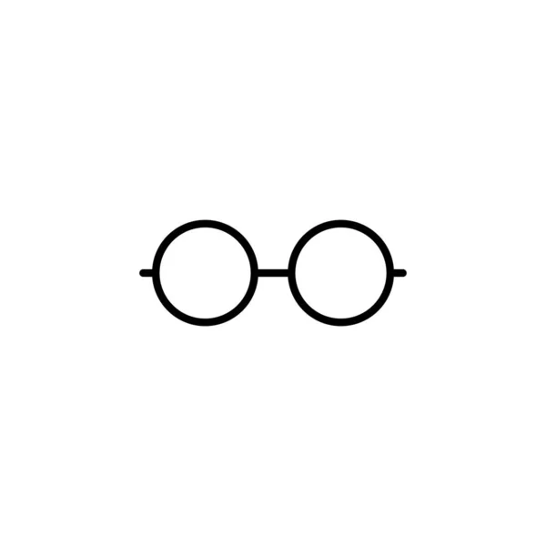 Glasses Icon Vector Web Mobile App Glasses Sign Symbol — ストックベクタ