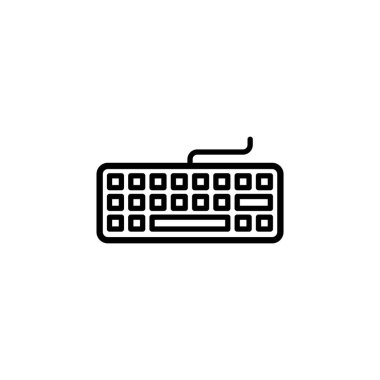 Keyboard icon for web and mobile app. keyboard sign and symbol