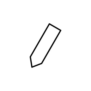 Pencil icon for web and mobile app. pen sign and symbol. edit icon vector