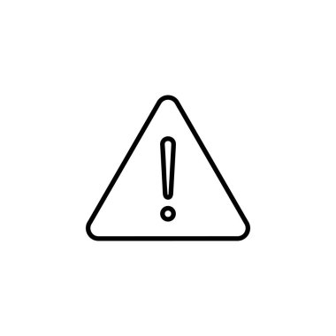 Exclamation danger sign for web and mobile app. attention sign and symbol. Hazard warning attention sign