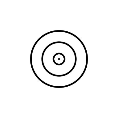 Target icon for web and mobile app. goal icon vector. target marketing sign and symbol