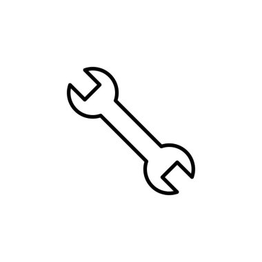 Wrench icon for web and mobile app. repair icon. tools sign and symbol