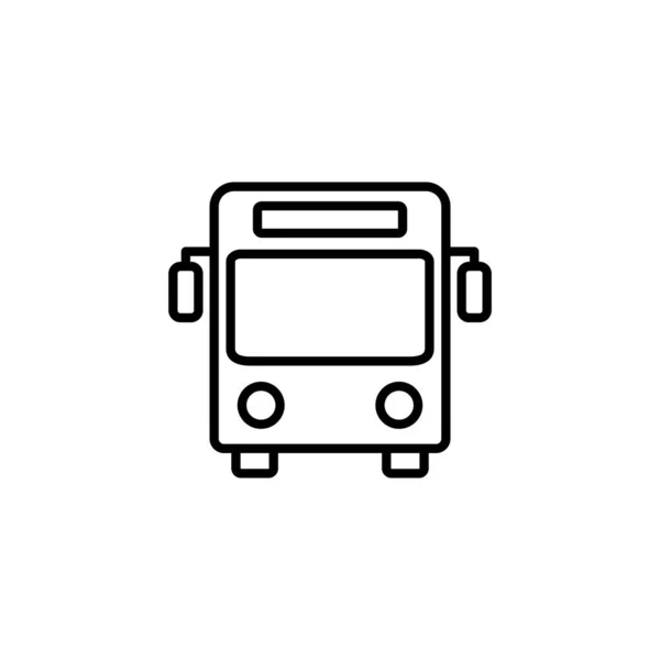 Bus Icon Vector Web Mobile App Bus Sign Symbol Transport — Stock vektor