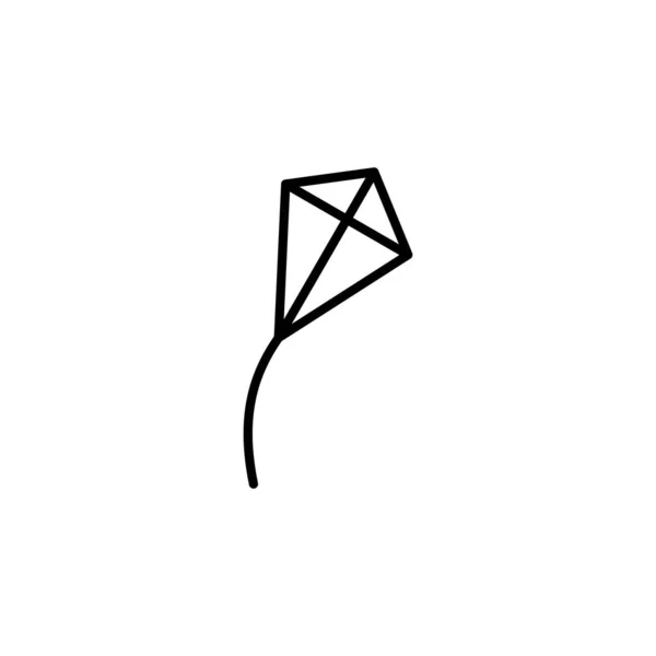 Kite Icon Web Mobile App Kite Sign Symbol — Vector de stock