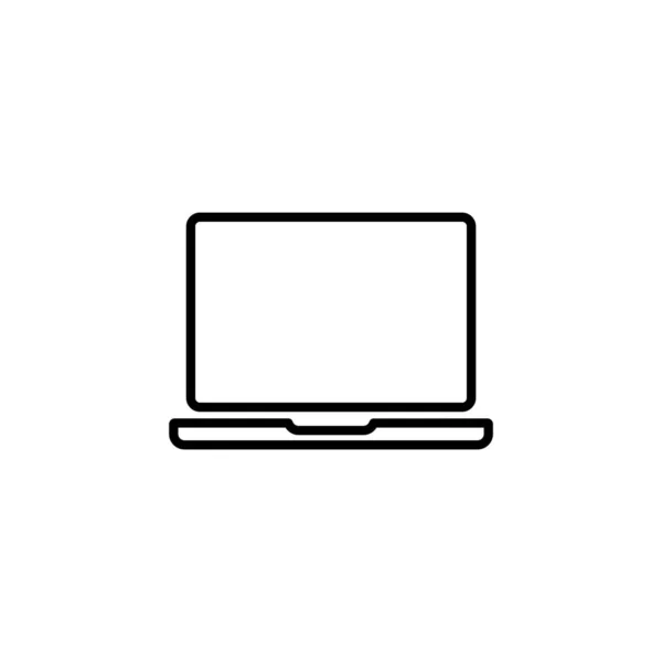 Laptop Icon Web Mobile App Computer Sign Symbol — Wektor stockowy