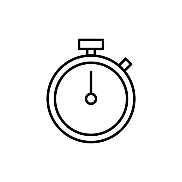 Значок Секундоміра Веб Мобільного Додатку Знак Таймера Символ Піктограма Зворотного — стоковий вектор