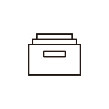 Archive folders icon for web and mobile app. Document vector icon. Archive storage icon.
