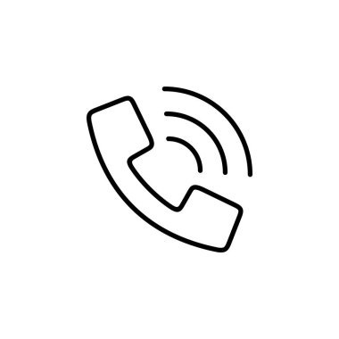 Call icon vector for web and mobile app. telephone sign and symbol. phone icon. contact us 