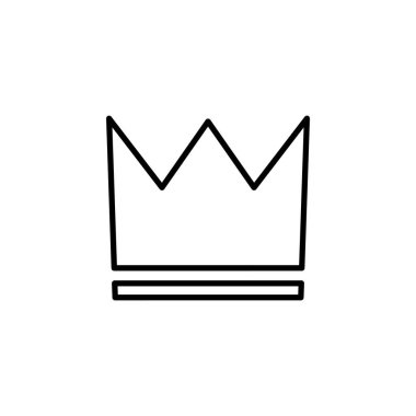 Crown icon vector for web and mobile app. crown sign and symbol