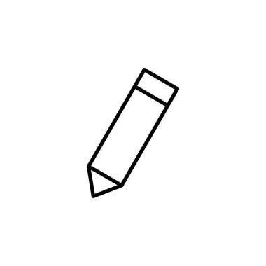 Pencil icon for web and mobile app. pen sign and symbol. edit icon vector