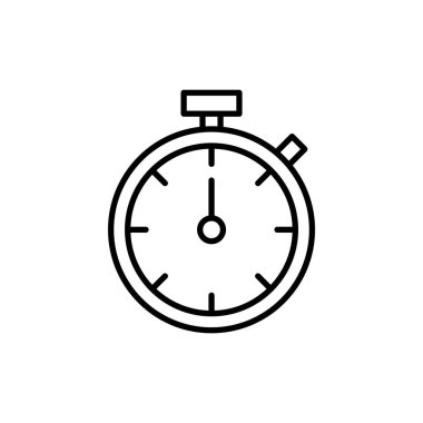 stopwatch icon for web and mobile app. Timer sign and symbol. Countdown icon. Period of time