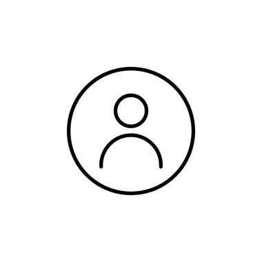 User Icon for web and mobile app. person sign and symbol. people icon. 