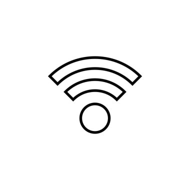 Wifi icon for web and mobile app. signal sign and symbol. Wireless  icon