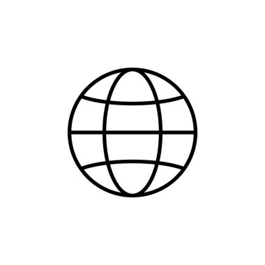 Web icon for web and mobile app. go to web sign and symbol. web click icon. Global search icon