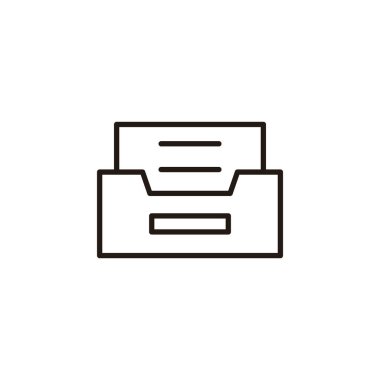 Archive folders icon for web and mobile app. Document vector icon. Archive storage icon.