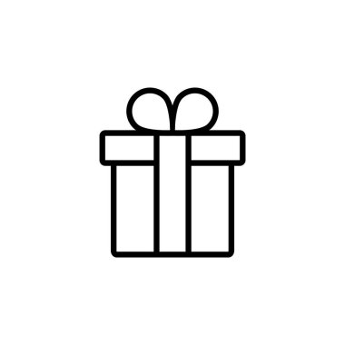 Gift icon vector for web and mobile app. gift sign and symbol. birthday gift