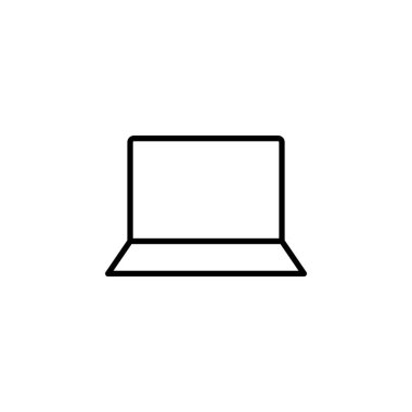 Laptop icon for web and mobile app. computer sign and symbol