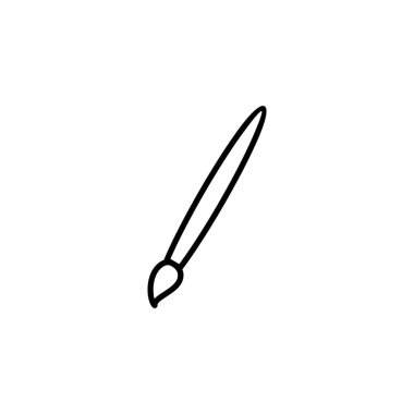 Paint icon for web and mobile app. paint brush sign and symbol. paint roller icon vector